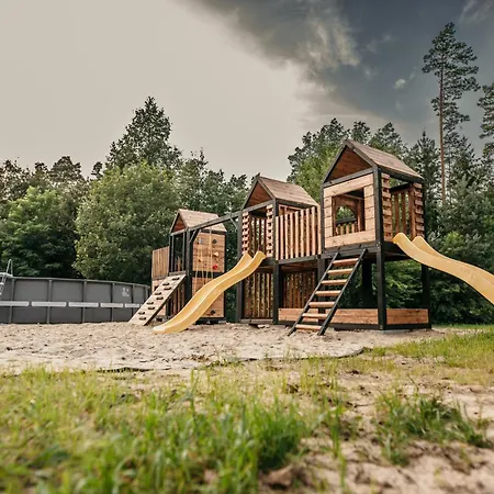 Villa Lesny Azyl Zwierzyniec Exterior foto